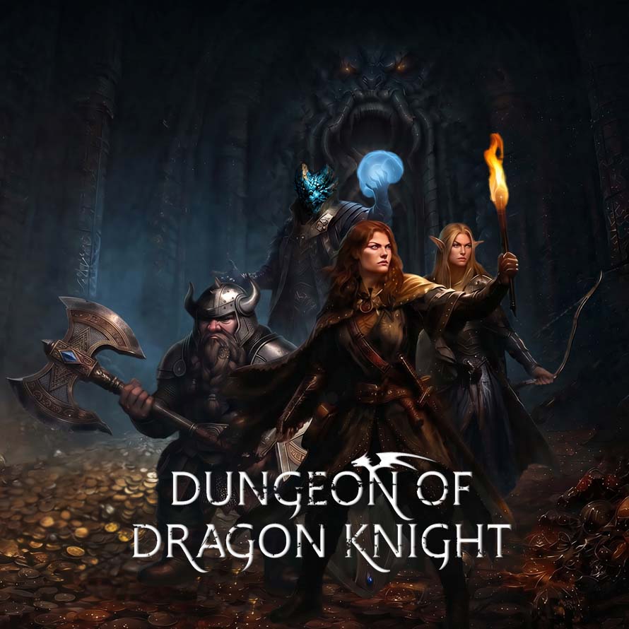 Dungeon Of Dragon Knight key art