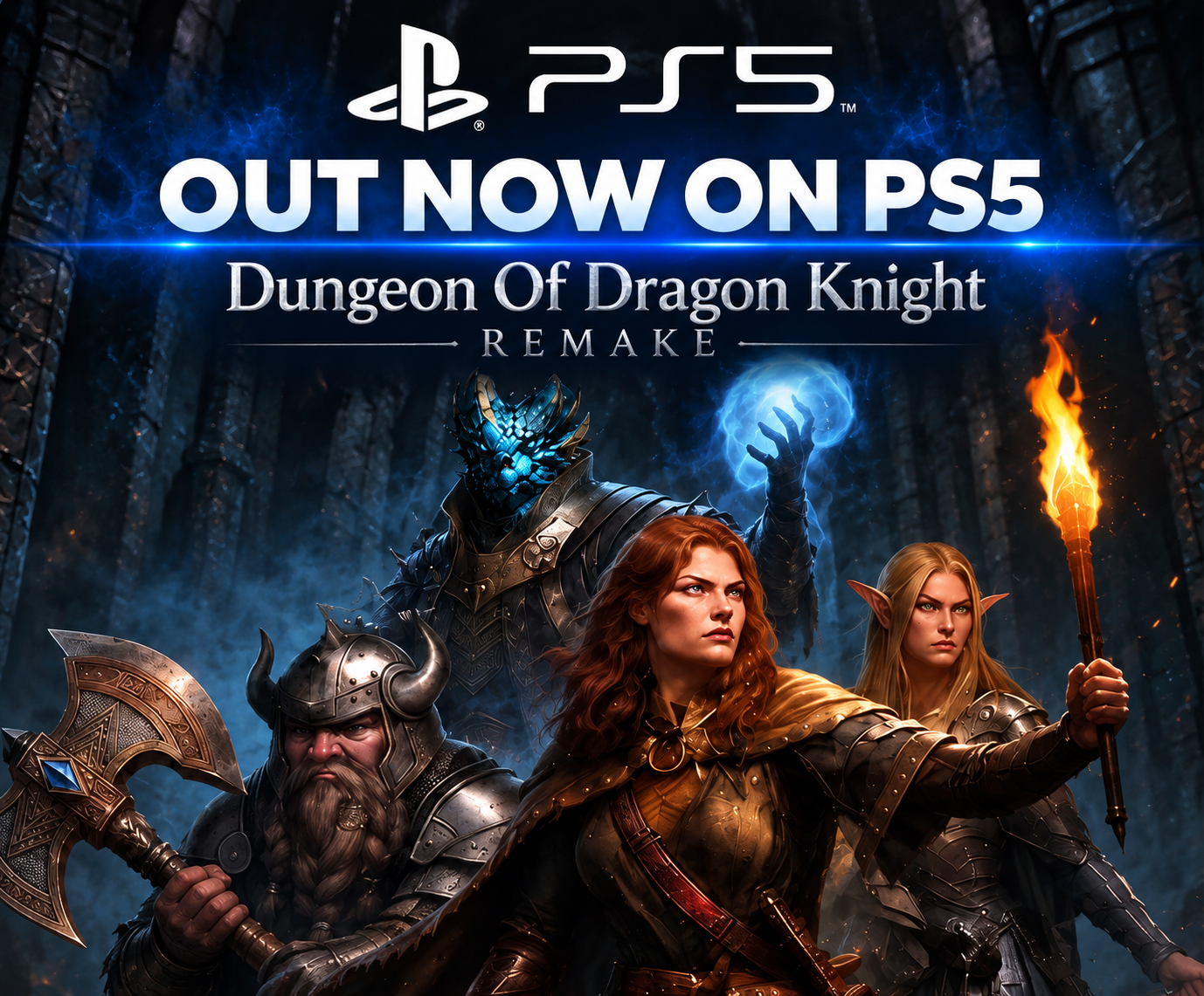Dungeon Of Dragon Knight Remake Is Now Available on PS5